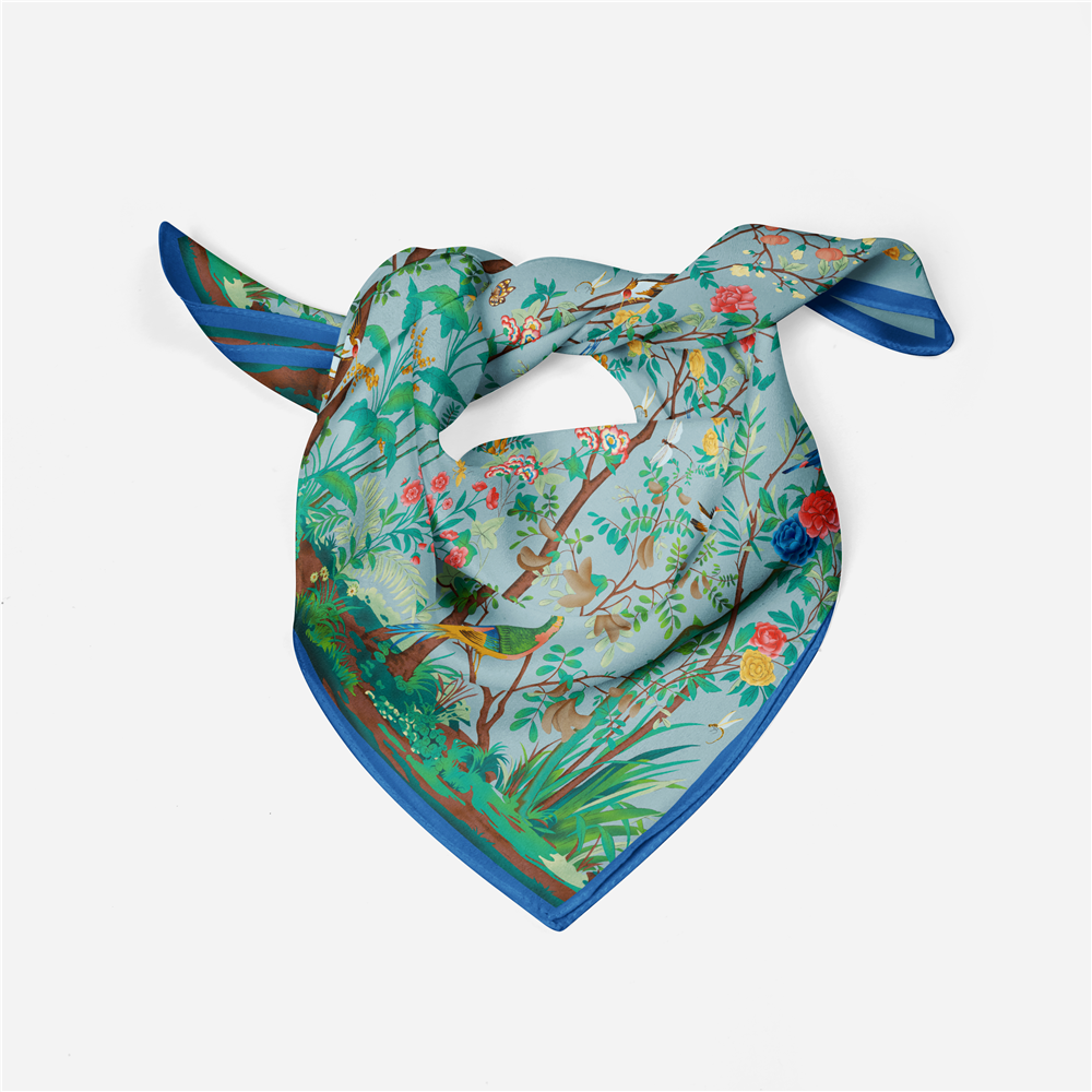 53cm Brand Square Scarf Woman  - Women Accessories Brands avis et prix