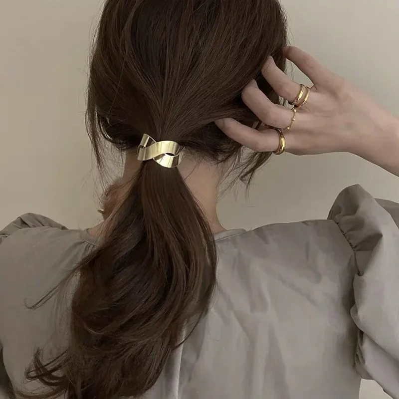 1Pcs Korean Simple Metal Fashi - Wrap Ring Gold avis et prix