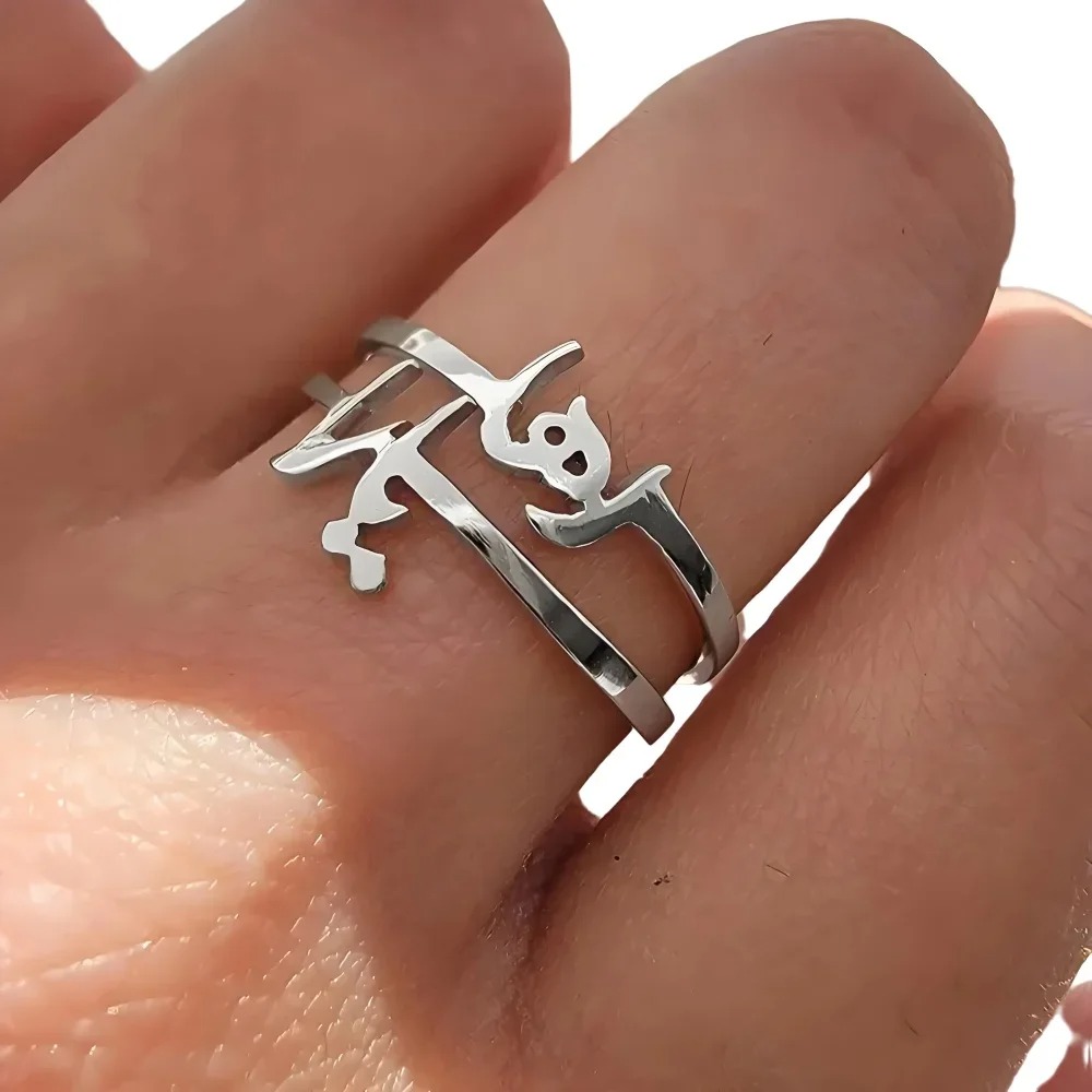 Personalized Arabic Letter Rin - Wrap Ring Gold avis et prix