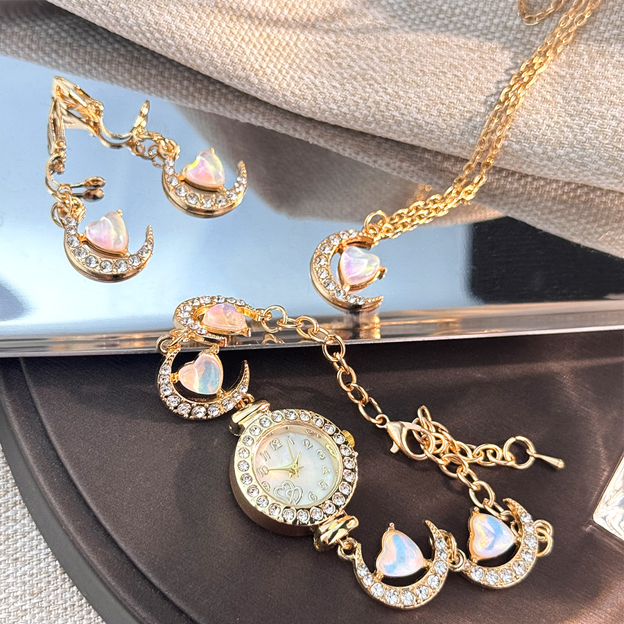 3pcs/set Vintage Love Moon Jew - Women'S Accessories To Wear With Watch avis et prix