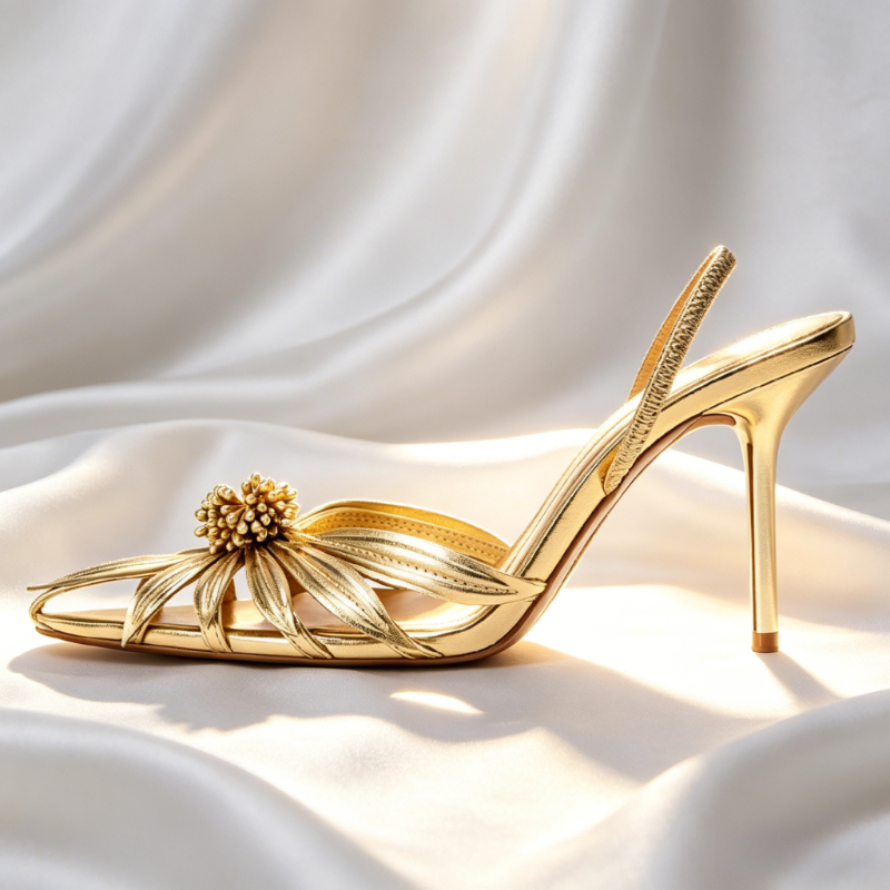 Luxury Gold Floral Detail Slin - Wrap Ring Gold avis et prix