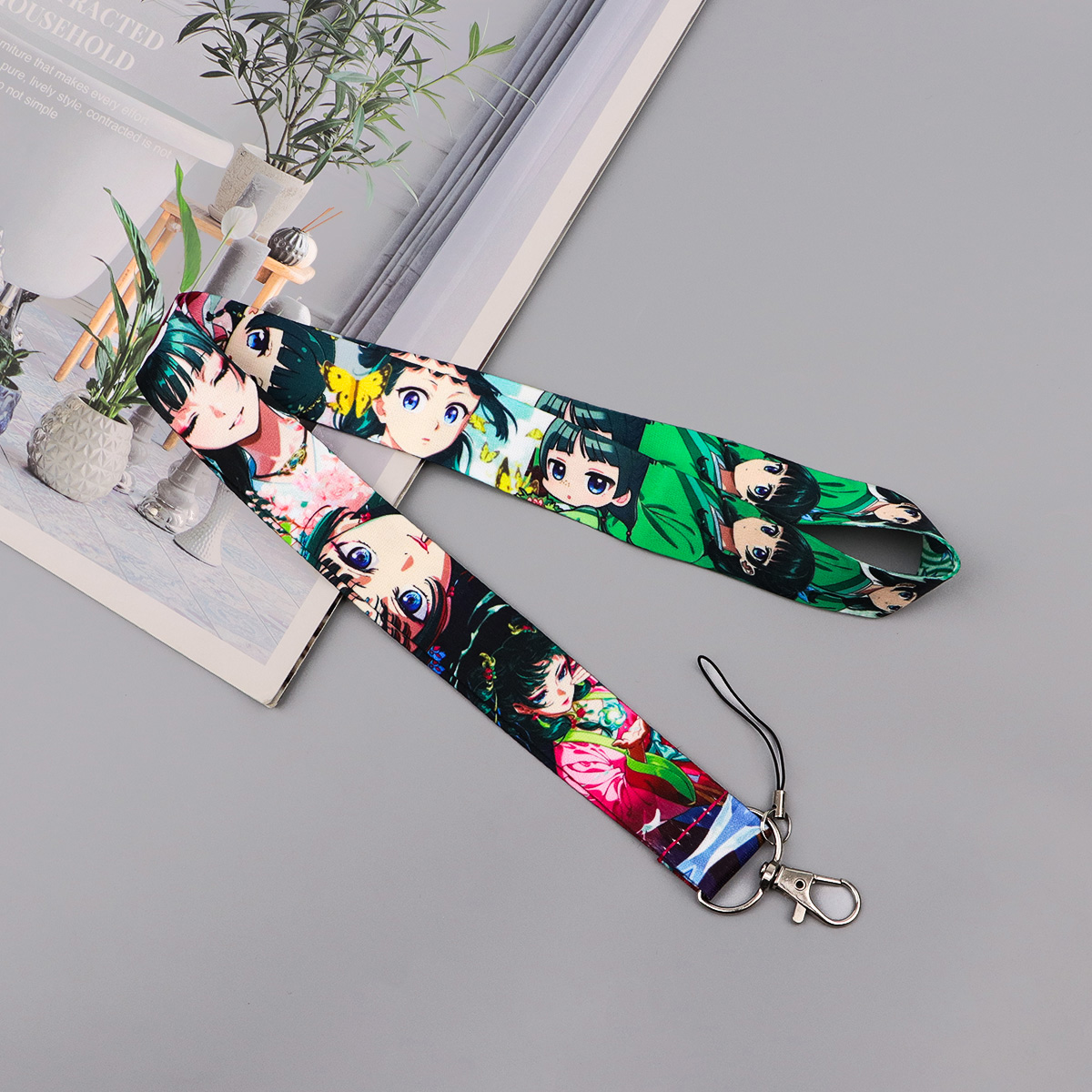 Cute Anime Girl Lanyard Neck S - Women Accessories Pack avis et prix