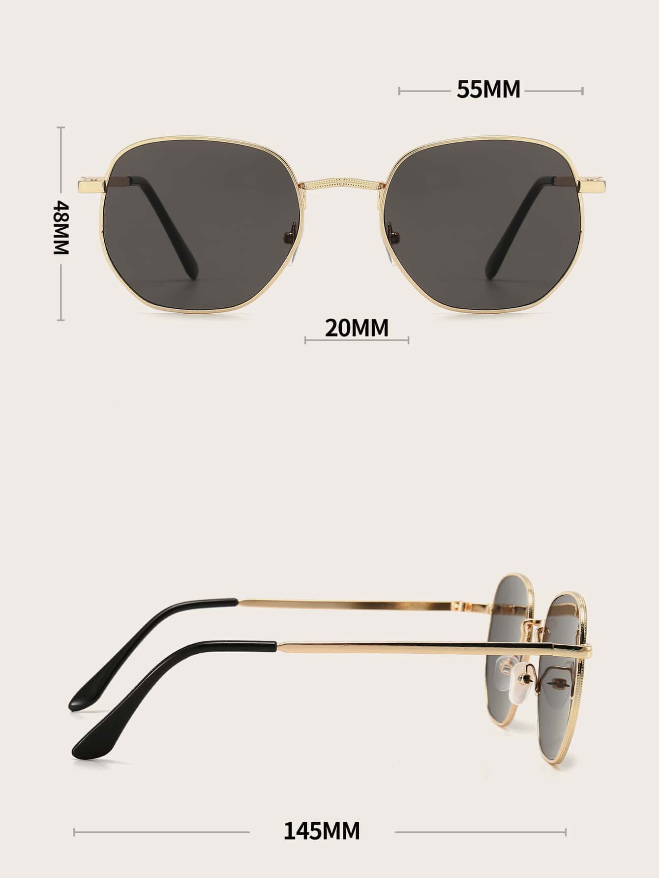 1pc Women's Metallic Frame Pol - Women Accessories Business avis et prix