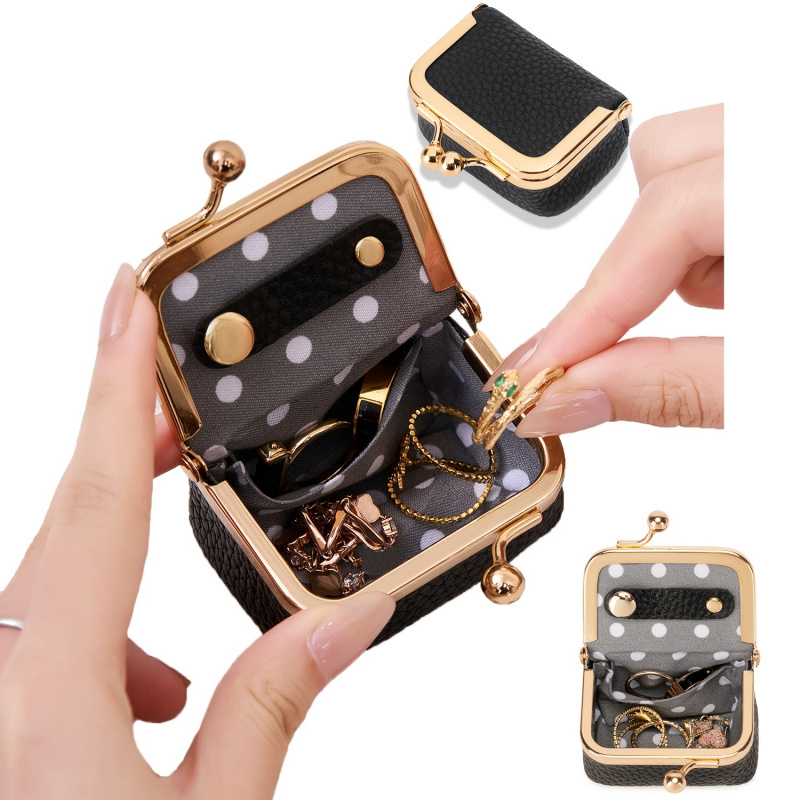 Mini Leather Coin Purse – with - Women Accessories Box avis et prix
