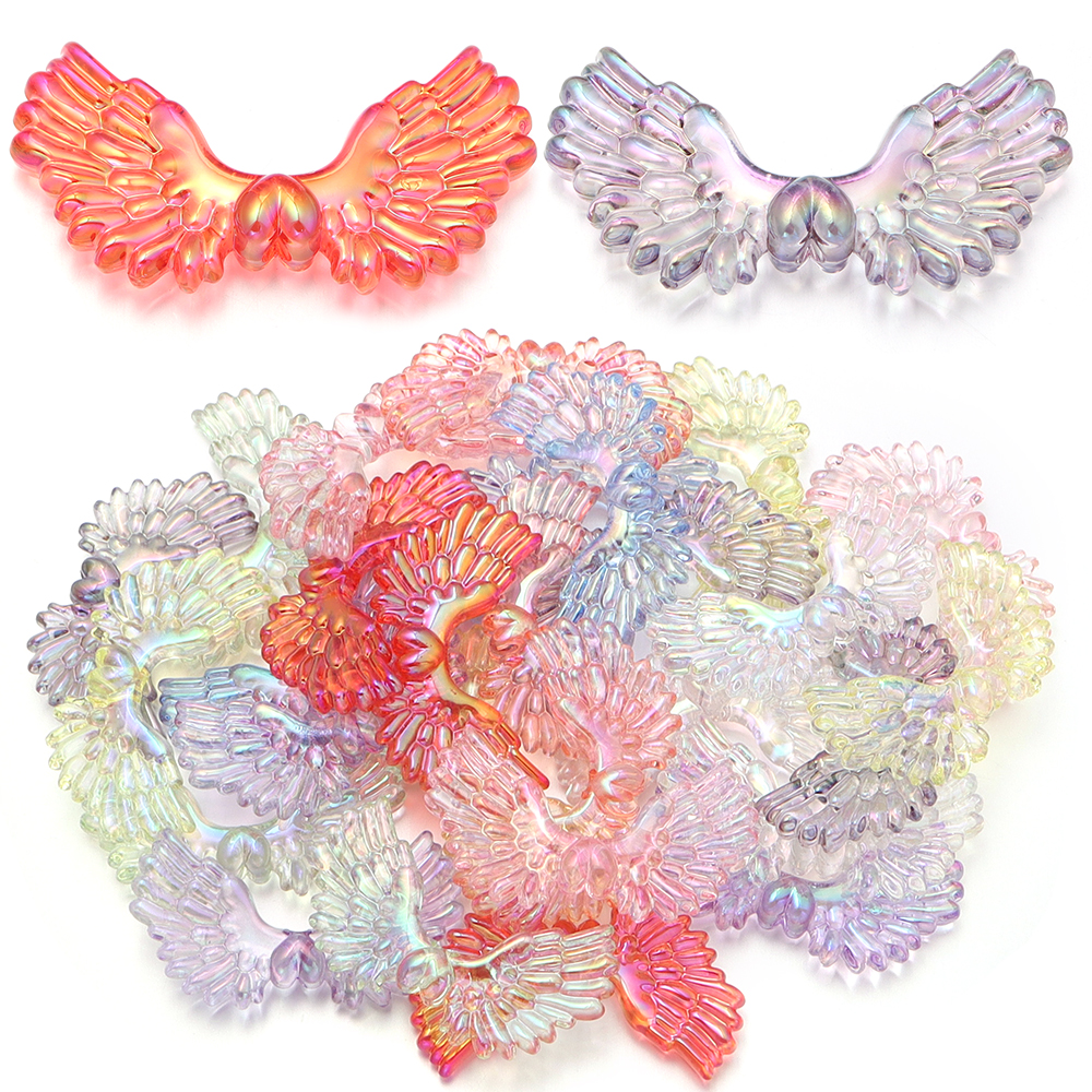 5pcs/lot AB Color Angel Wings  - Women Accessories Pack avis et prix