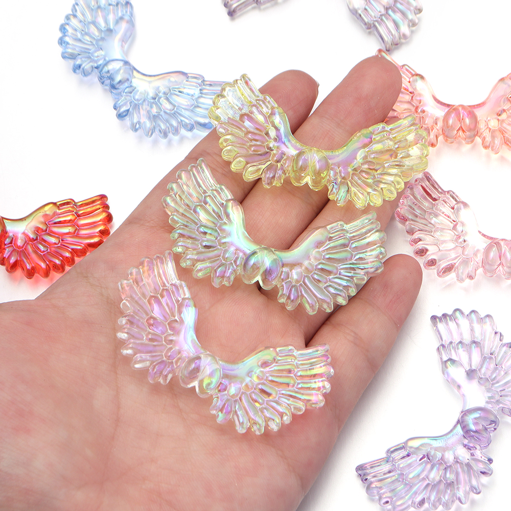 5pcs/lot AB Color Angel Wings  - Women Accessories Pack avis et prix