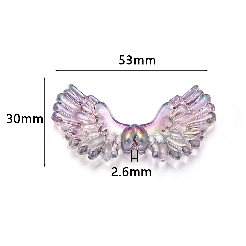 5pcs/lot AB Color Angel Wings  - Women Accessories Pack avis et prix