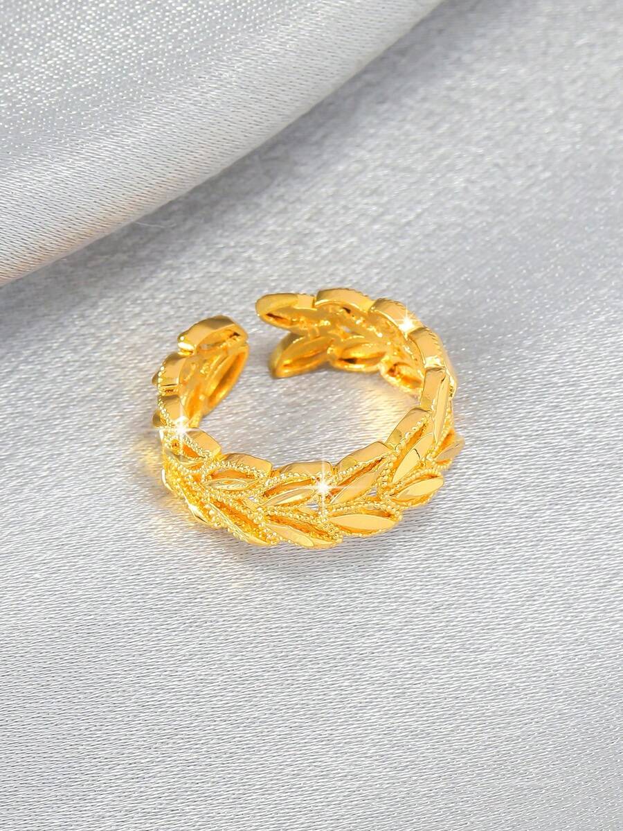 Elegant Hollow Leaf And Wheat  - Women'S Accessories To Wear With Watch avis et prix
