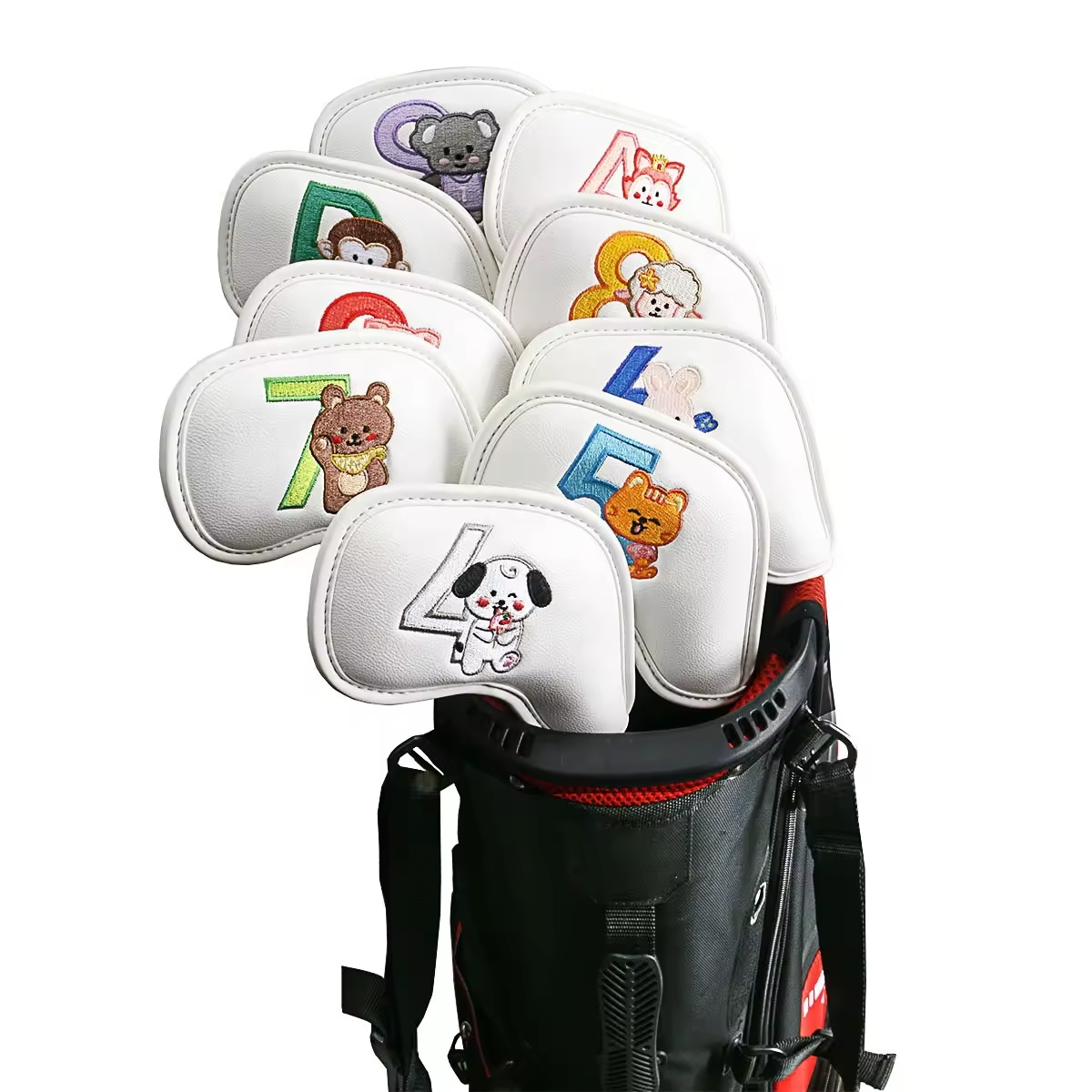 9Pcs Cute Cartoon Animal Golf  - Women'S Accessories avis et prix