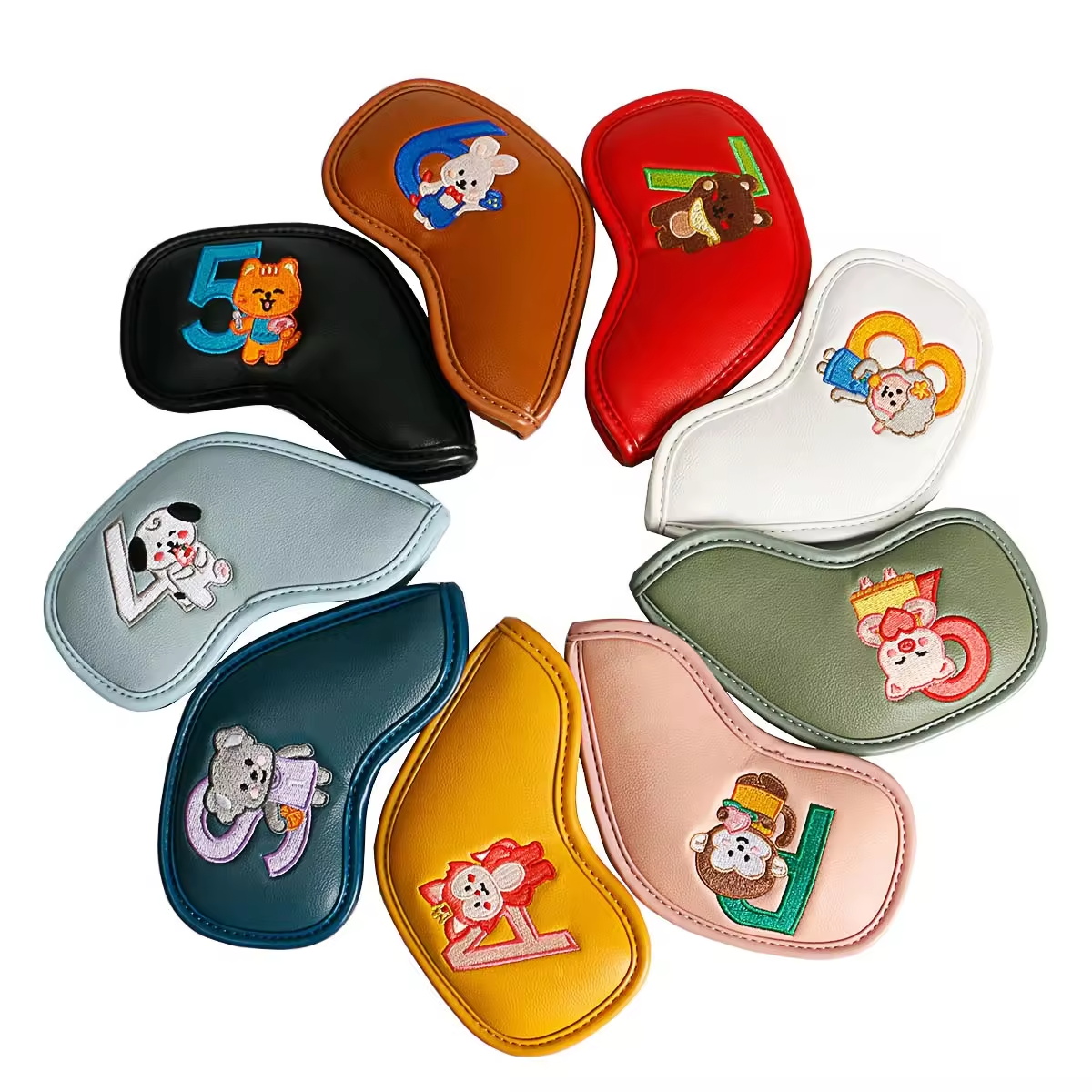 9Pcs Cute Cartoon Animal Golf  - Women'S Accessories avis et prix