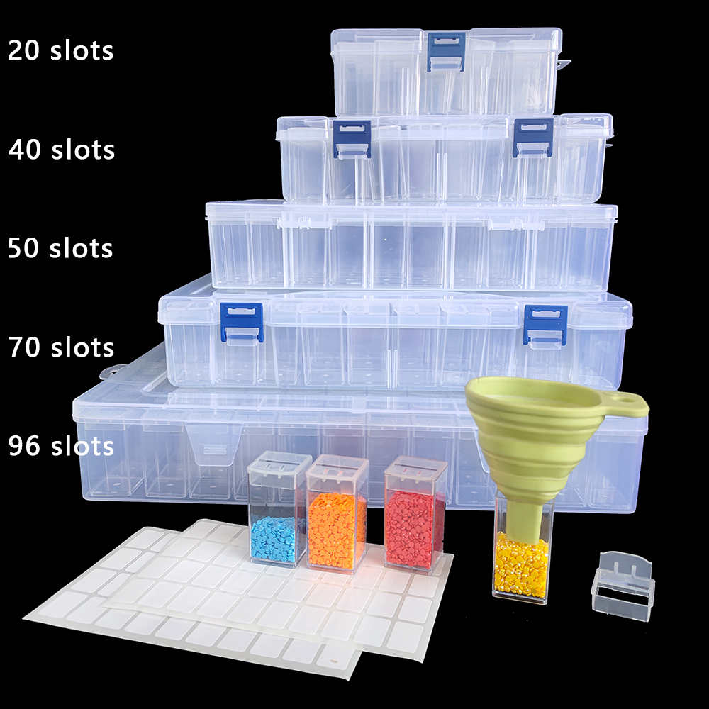 Square Plastic Diamond Paintin - Women Accessories Box avis et prix