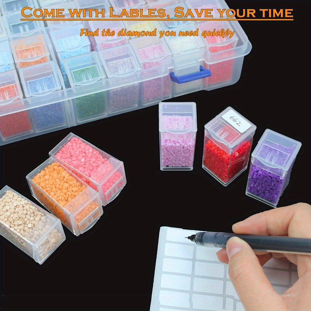 Square Plastic Diamond Paintin - Women Accessories Box avis et prix