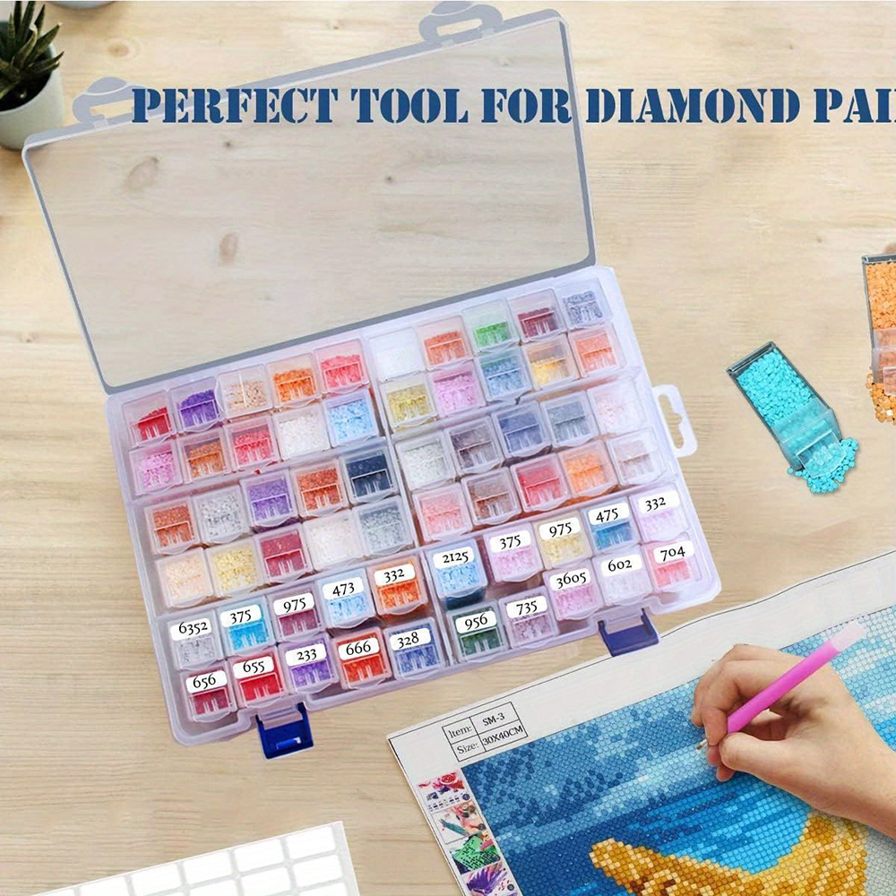 Square Plastic Diamond Paintin - Women Accessories Box avis et prix