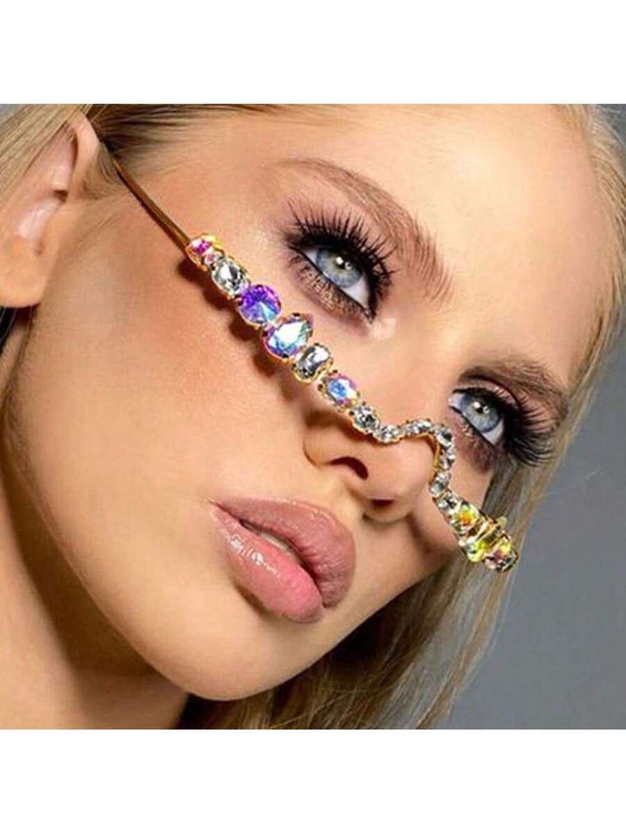 Crystal Rhinestone Face Decora - Women'S Accessories To Wear With Watch avis et prix