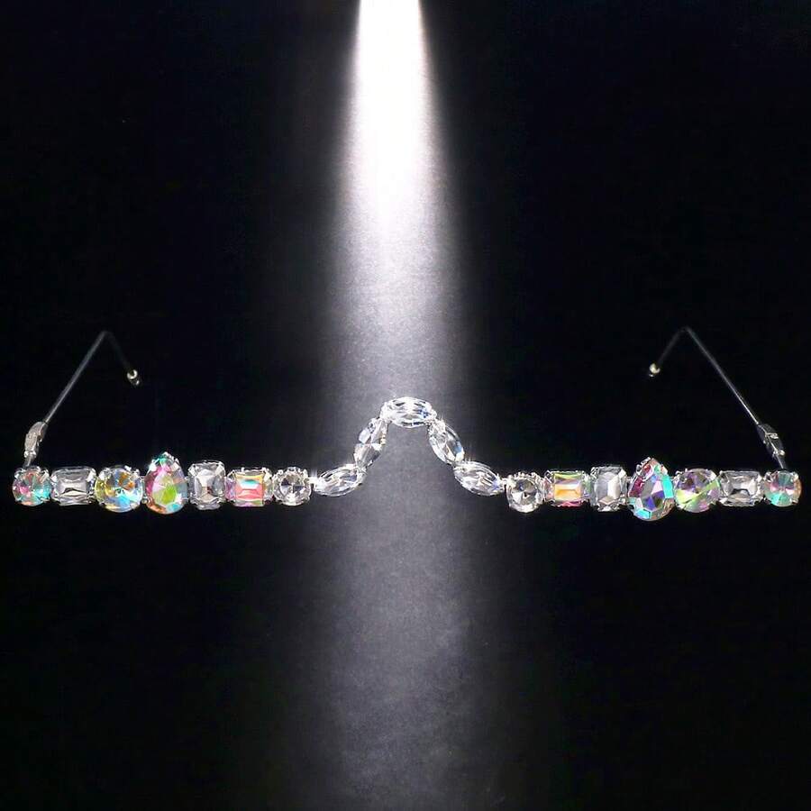 Crystal Rhinestone Face Decora - Women'S Accessories To Wear With Watch avis et prix