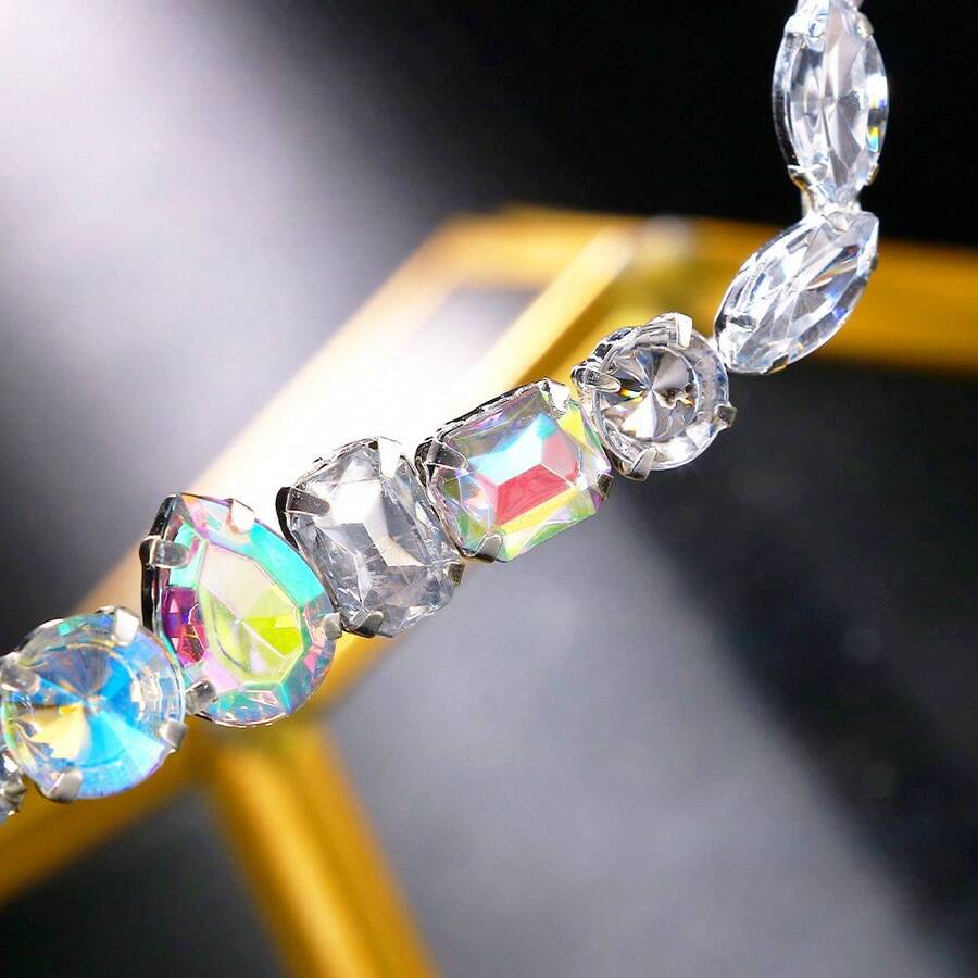 Crystal Rhinestone Face Decora - Women'S Accessories To Wear With Watch avis et prix