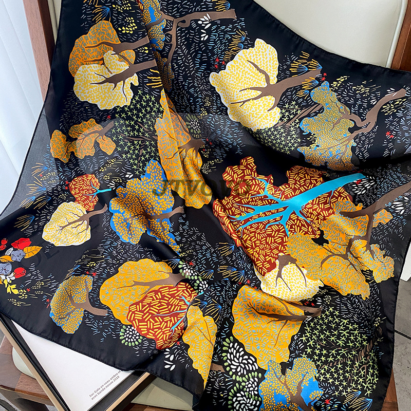 70x70cm Women Scarf Silk Feeli - Women Accessories Brands avis et prix
