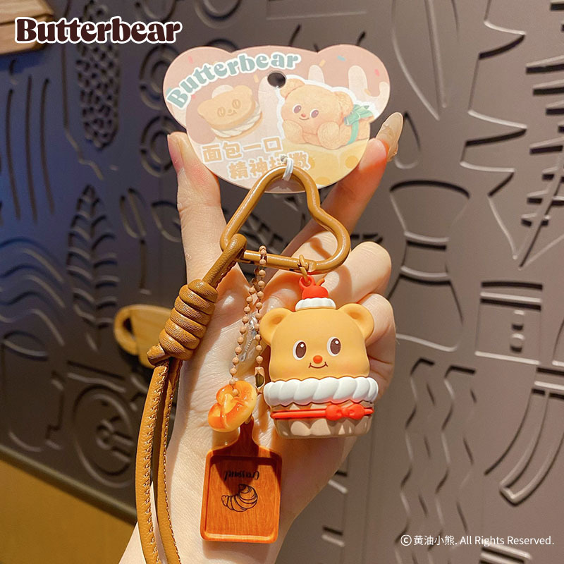 Cartoon Butter Bear Gourmet Ke - Butter Yellow Women'S Accessories avis et prix