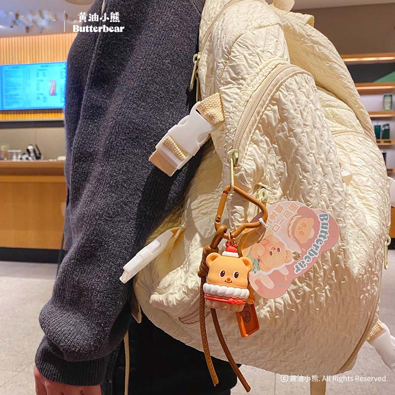 Cartoon Butter Bear Gourmet Ke - Butter Yellow Women'S Accessories avis et prix