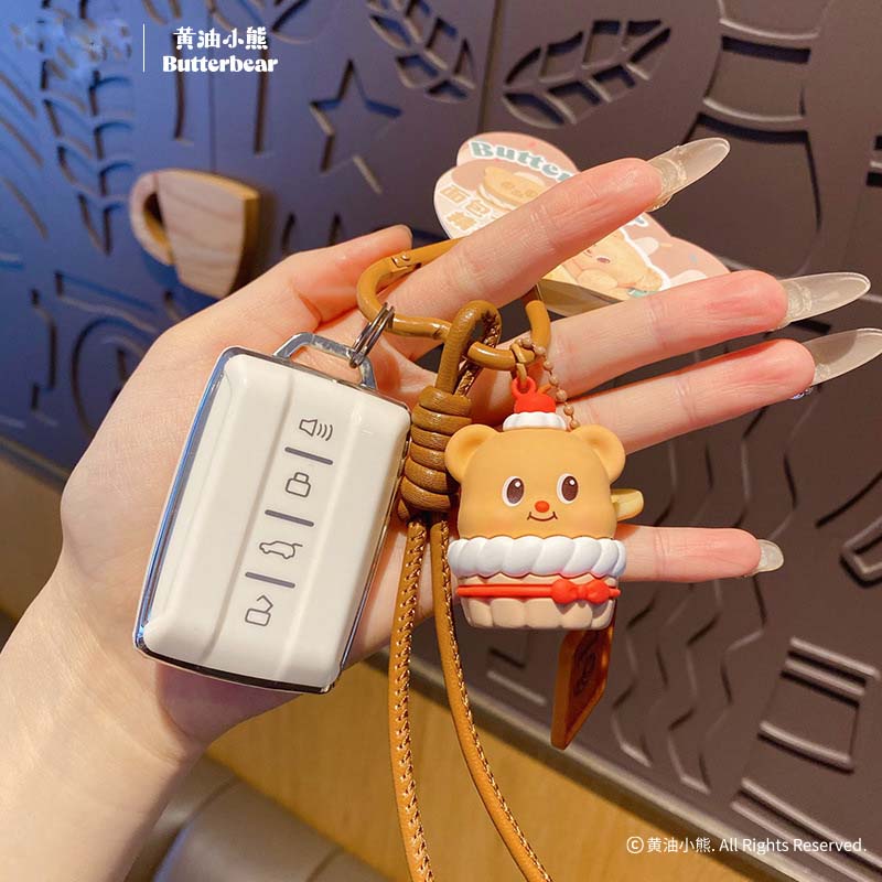 Cartoon Butter Bear Gourmet Ke - Butter Yellow Women'S Accessories avis et prix
