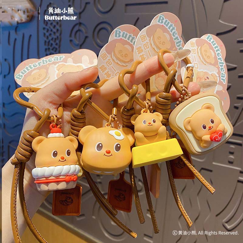 Cartoon Butter Bear Gourmet Ke - Butter Yellow Women'S Accessories avis et prix