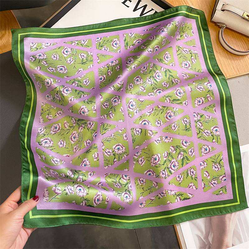 Brand 100% Mulberry Silk Scarf - Women Accessories Brands avis et prix