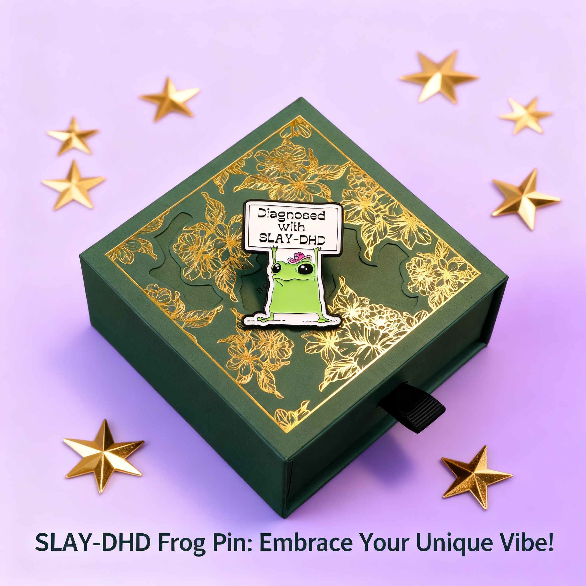 Frog Enamel Pin Badge for Wome - Women Accessories Box avis et prix